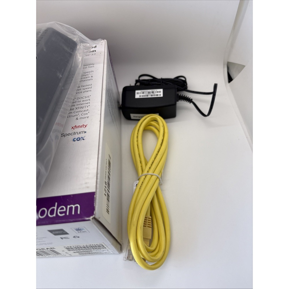 NEW NETGEAR CM700 High Speed Cable Modem - Picture 5 of 8